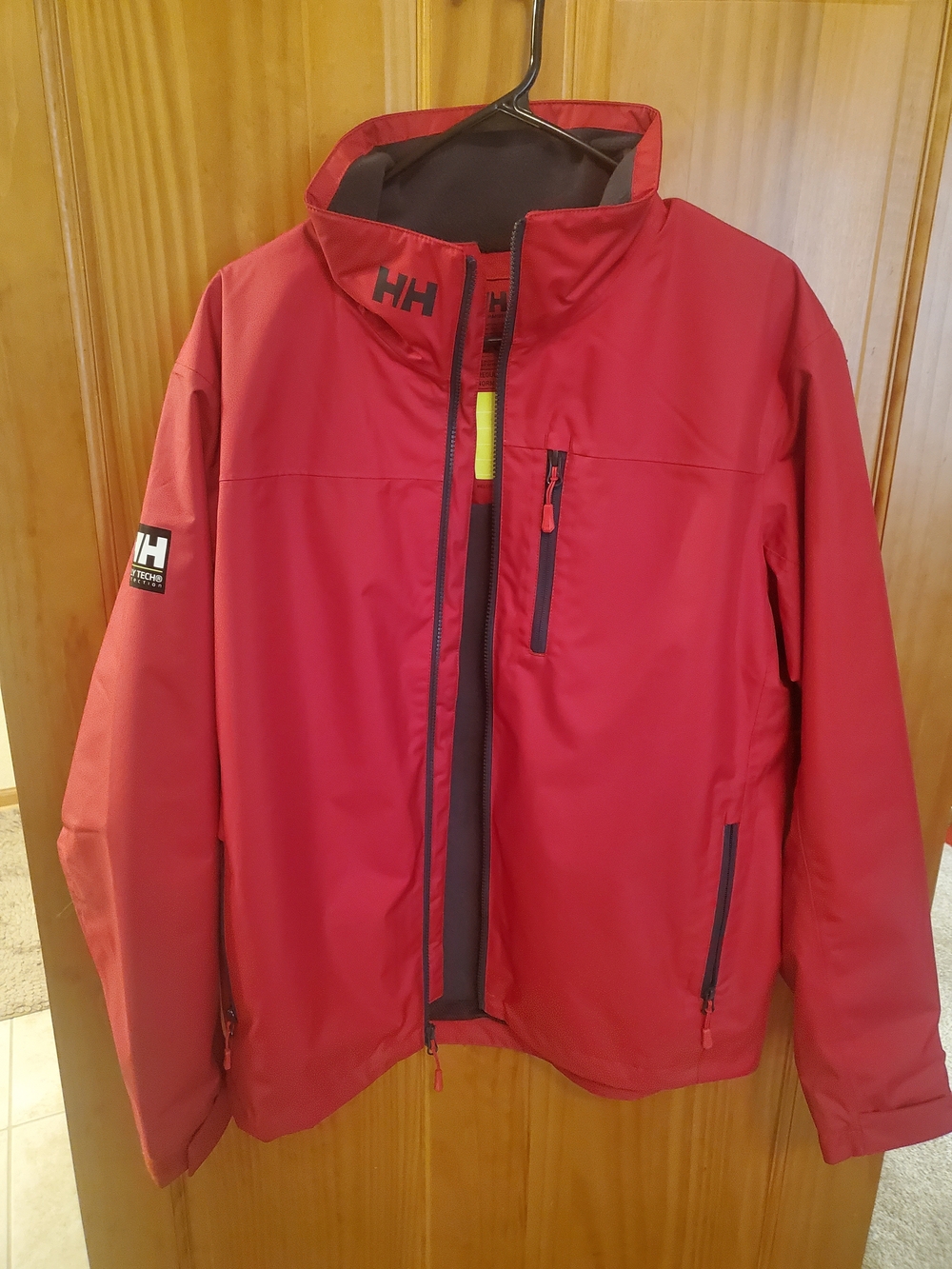 Helly Hansen Men’s Crew Jacket- Red